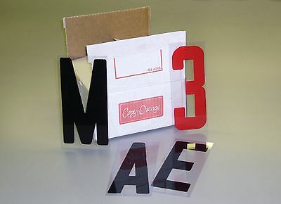 New Box Set Changeable Sign Letters 8" On 9" Back 300ct